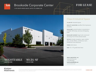 More details for 1135 S Rock Blvd, Reno, NV - Industrial for Lease