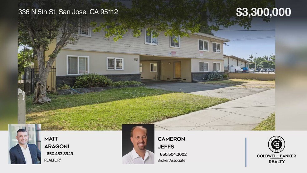 336 N 5th St, San Jose, CA à vendre - Vidéo sur l’inscription commerciale - Image 2 de 36