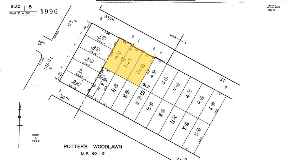 112 E 35th St, Los Angeles, CA à vendre - Plan cadastral - Image 3 de 15