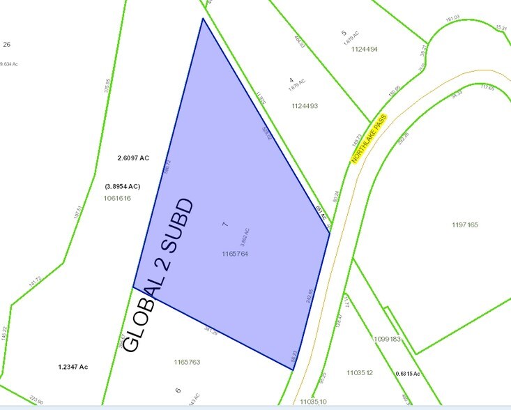 1648 N Lake Pass, Universal City, TX à vendre - Plan cadastral - Image 2 de 6