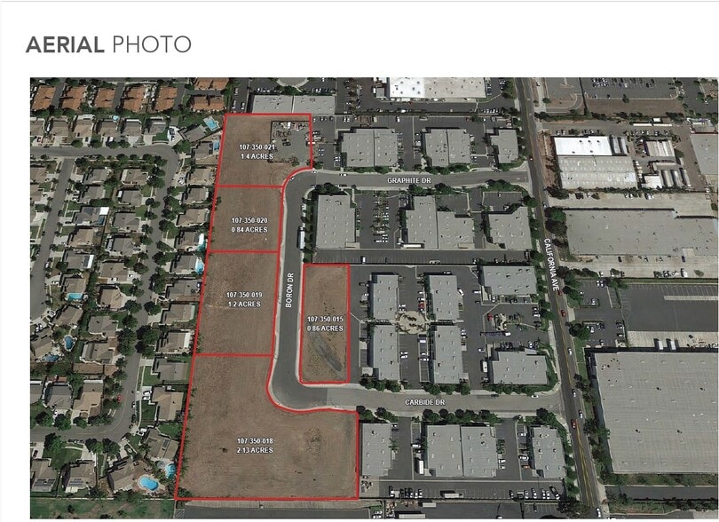 0.84 Acres Graphite Business Park, Corona, CA for sale - Building Photo - Image 2 of 4