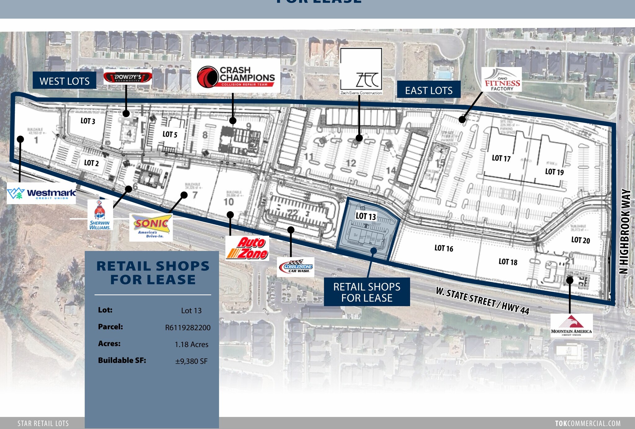 12080 W State St, Star, ID for lease Site Plan- Image 1 of 10