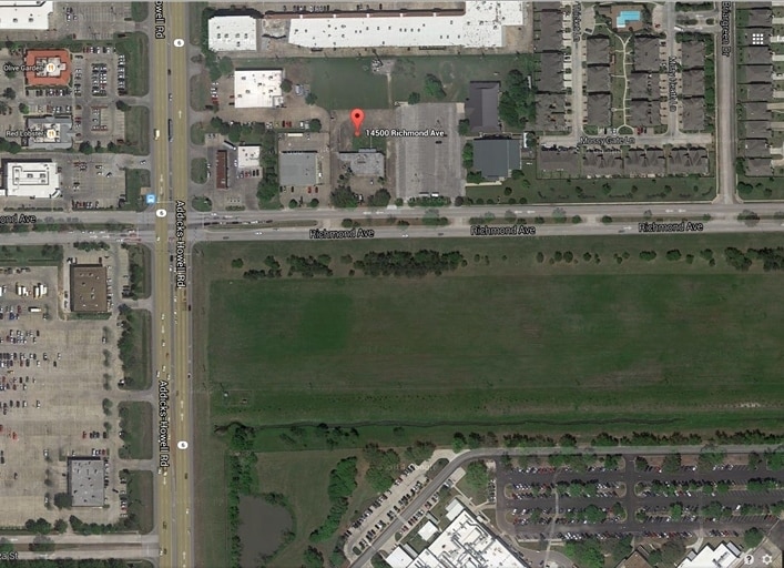 14500 Richmond Ave, Houston, TX for lease - Aerial - Image 2 of 3