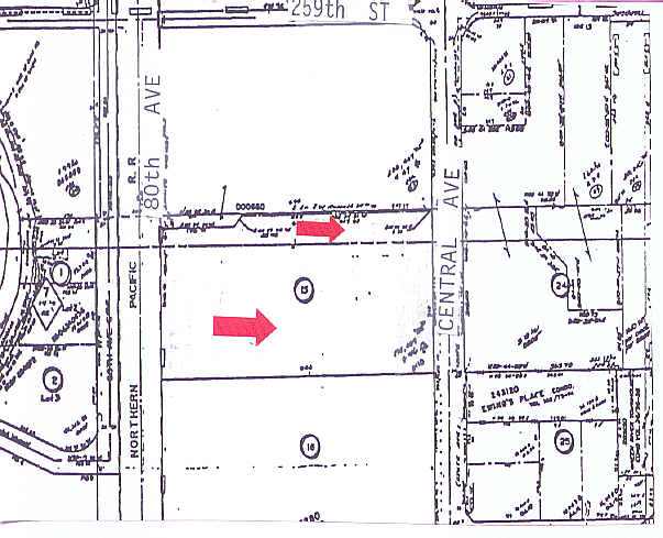 1209-1215 Central Ave S, Kent, WA à louer - Plan cadastral - Image 2 de 3