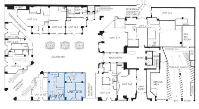 1001 Douglas St, Victoria, BC à louer Plan d’étage- Image 1 de 1
