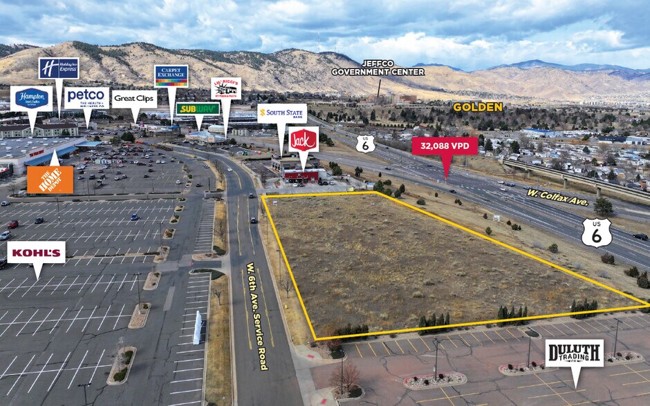 16650 W Colfax Ave, Golden, CO à vendre - Photo du bâtiment - Image 2 de 5