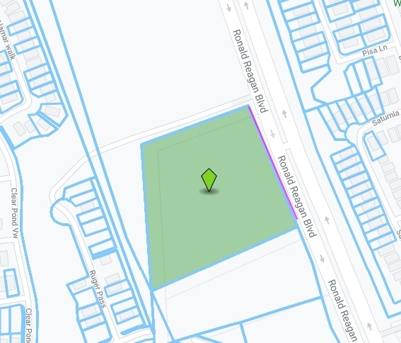 NWC Ronald Reagan Blvd, Leander, TX for lease Plat Map- Image 1 of 2