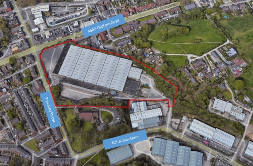 Townley St, Manchester for lease - Aerial - Image 2 of 5