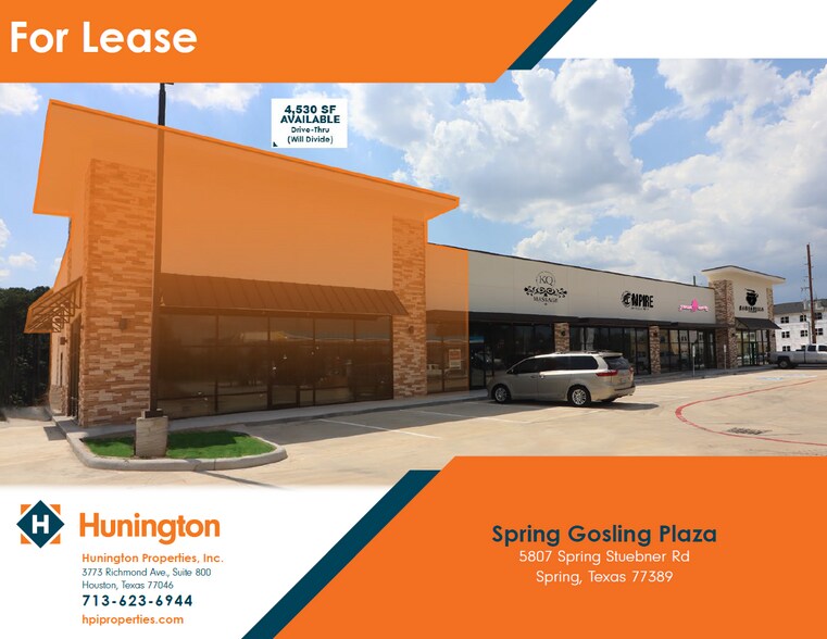 5807 Spring Stuebner Rd, Spring, TX for sale - Building Photo - Image 1 of 1