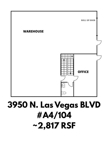 3950-3970 N Las Vegas Blvd, Las Vegas, NV à louer - Photo du bâtiment - Image 2 de 5