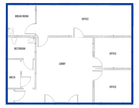 1023 W Lacrosse Ave, Coeur d'Alene, ID à louer - Plan d’étage - Image 2 de 6