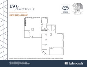 150 Fayetteville St, Raleigh, NC à louer Photo intérieure- Image 1 de 1