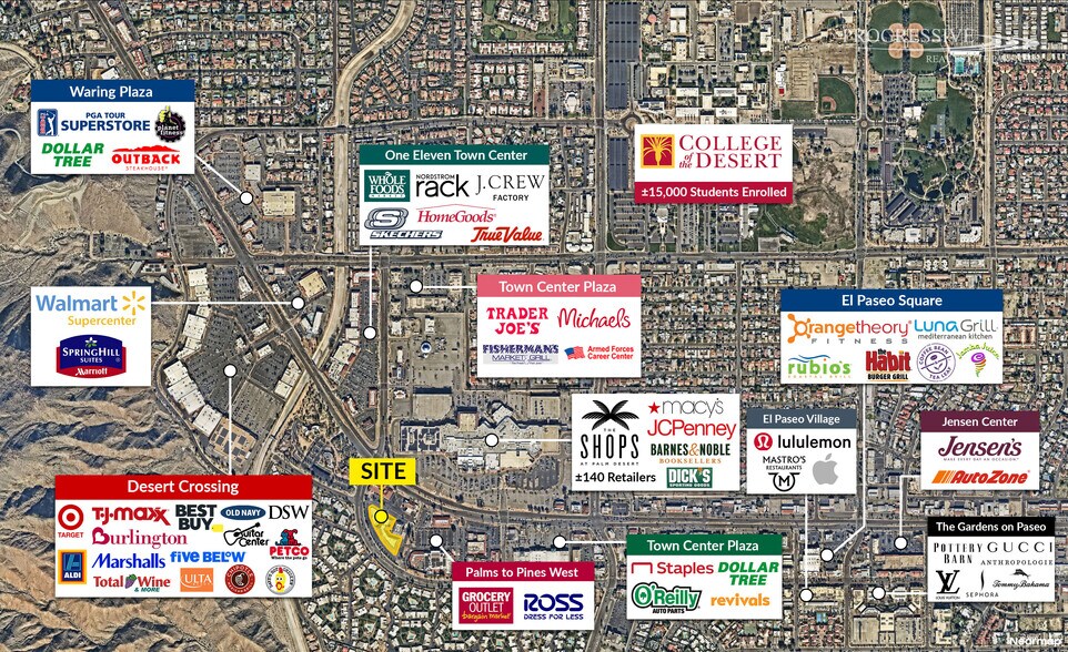 72608-72624 El Paseo, Palm Desert, CA à louer - Photo du bâtiment - Image 2 de 3