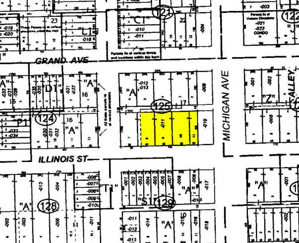 500 N Michigan Ave, Chicago, IL à louer - Plan cadastral - Image 1 de 1