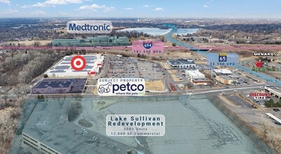 753 53rd Ave NE, Fridley, MN - Aerial  map view