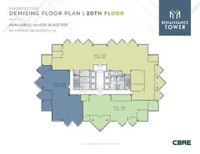 801 K St, Sacramento, CA for lease Floor Plan- Image 2 of 2