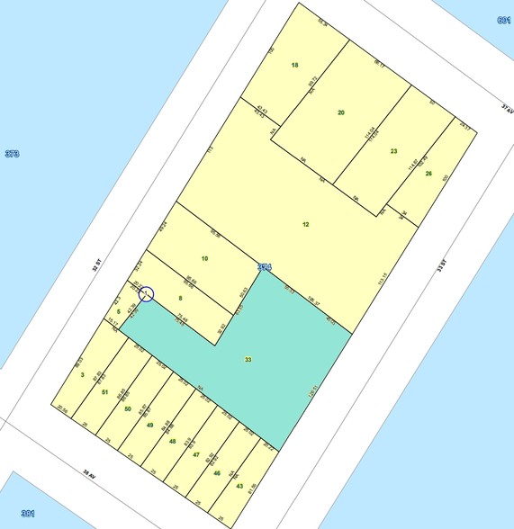 3724 33rd St, Long Island City, NY for lease - Plat Map - Image 3 of 3