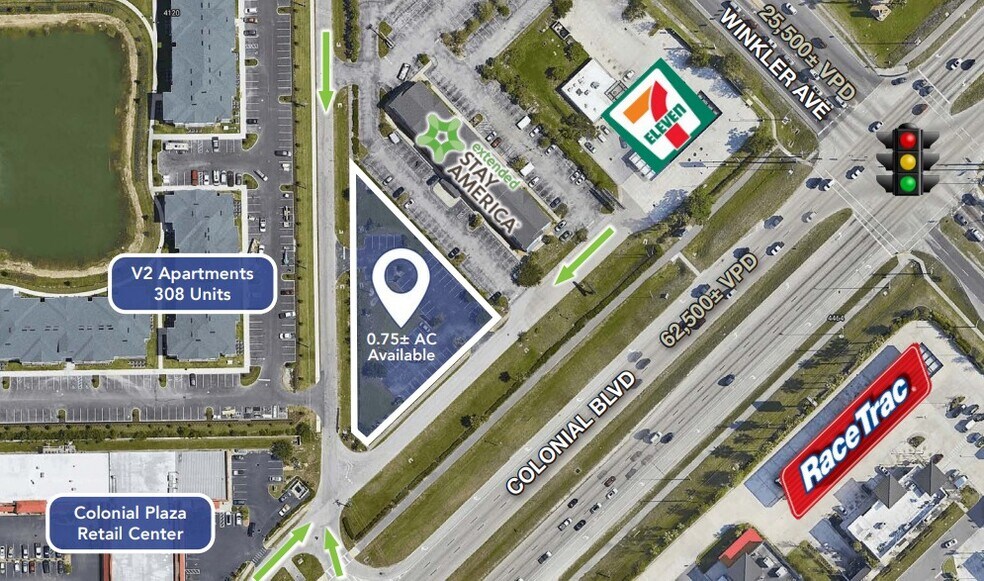 4393 Colonial Blvd, Fort Myers, FL à louer - Photo du bâtiment - Image 2 de 2