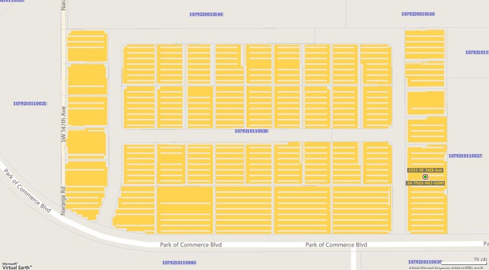 1551 SE 36th Ave, Homestead, FL for lease - Plat Map - Image 2 of 5