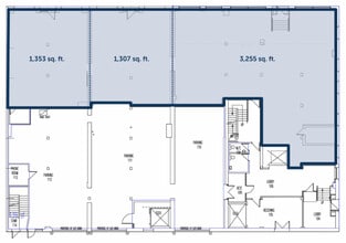 309 Mcdermot Av, Winnipeg, MB for lease Floor Plan- Image 2 of 2