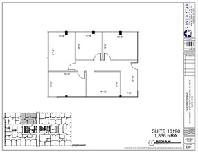 2000 N Loop Fwy W, Houston, TX à louer Plan d  tage- Image 1 de 1