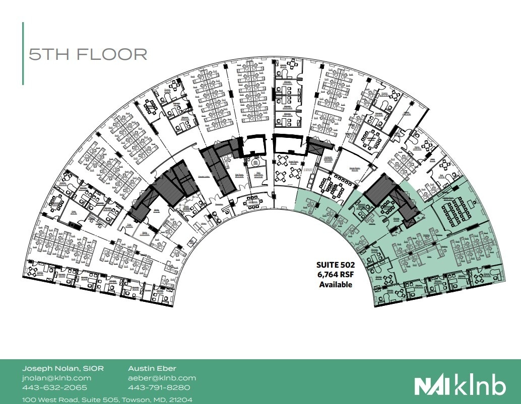 300 E Joppa Rd, Towson, MD for lease Floor Plan- Image 1 of 1