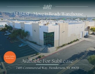 More details for 7485 Commercial Way, Henderson, NV - Industrial for Lease