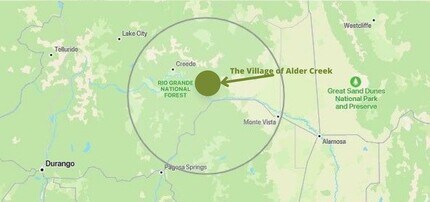 County Road 15, South Fork, CO - AERIAL  map view - Image1