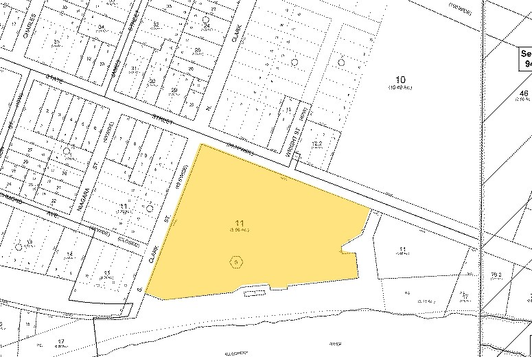 1414 E State St, Olean, NY for sale - Plat Map - Image 2 of 9