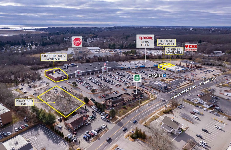 923-1003 Poquonnock Rd, Groton, CT for lease - Building Photo - Image 1 of 3