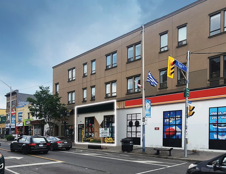 659-671 Danforth Av, Toronto, ON for lease Building Photo- Image 1 of 6