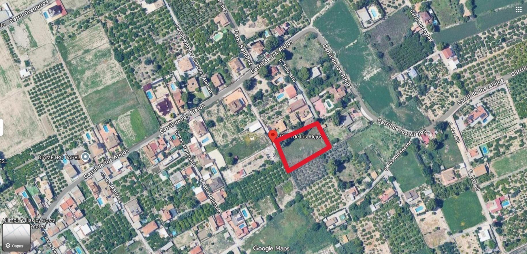 Land in Murcia, Murcia for sale Floor Plan- Image 1 of 2