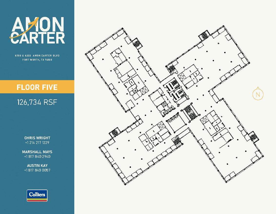 4333 Amon Carter Blvd, Fort Worth, TX for lease Floor Plan- Image 1 of 1