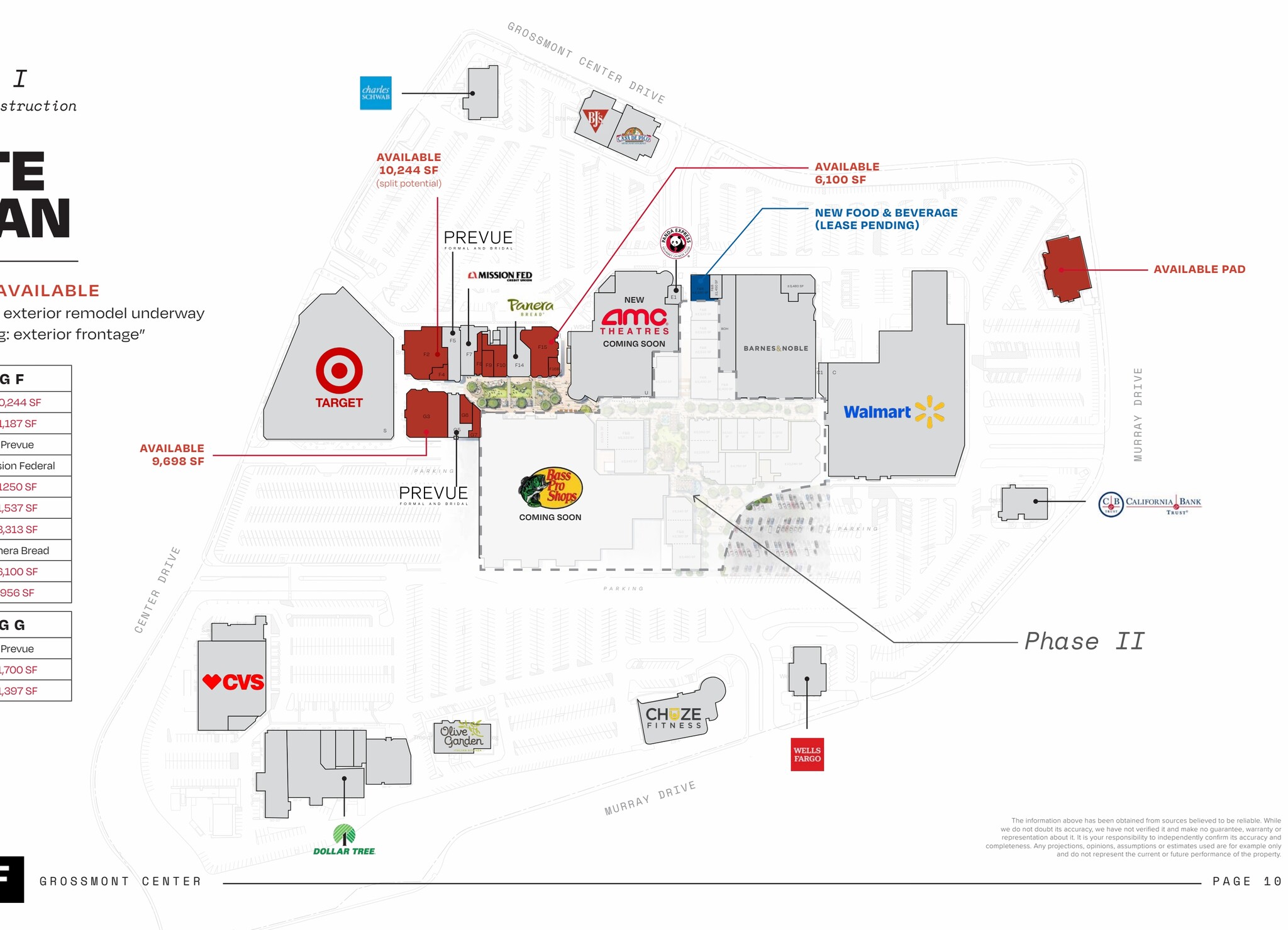5500 Grossmont Center Dr, La Mesa, CA à louer Plan de site- Image 1 de 1