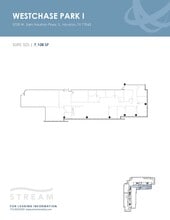 3700 W Sam Houston Pky S, Houston, TX à louer Plan d’étage- Image 1 de 2