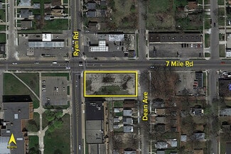 More details for 4120 E 7 MILE, Detroit, MI - Land for Sale