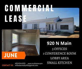 More details for 920 N Main St, Stillwater, OK - Flex for Lease