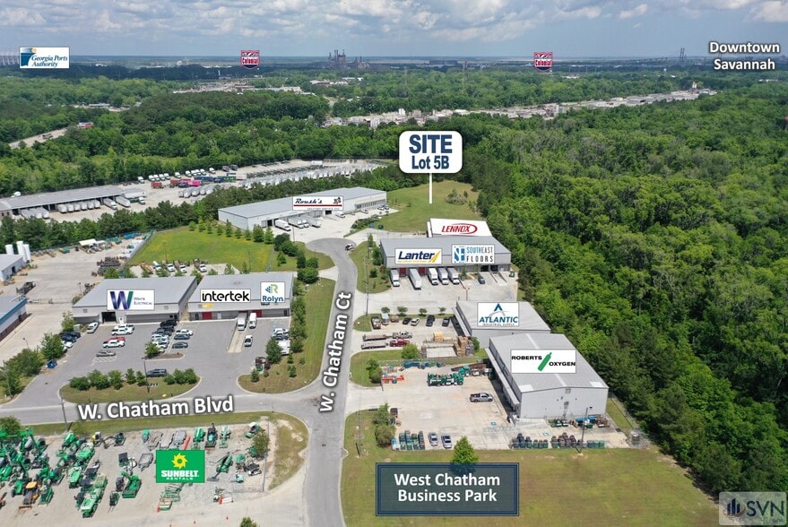 38 W Chatham Ct, Garden City, GA à louer - Aérien - Image 2 de 11