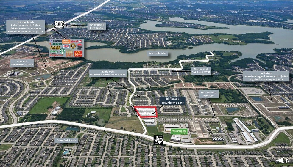 201 Lloyd Rd, Little Elm, TX à vendre - Photo du bâtiment - Image 1 de 4