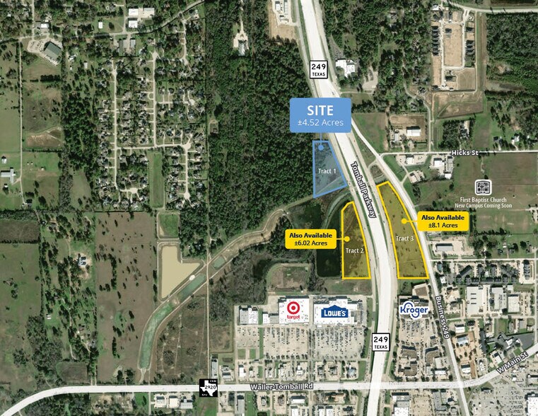 SH 249 / Tomball Parkway / Business 249 portefeuille de 3 propriétés à vendre sur LoopNet.ca - Photo du bâtiment - Image 1 de 3