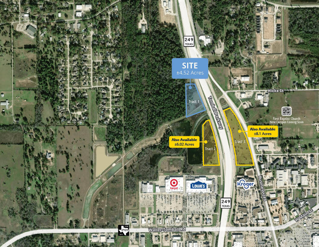 SH 249 / Tomball Parkway / Business 249 portefeuille de 3 propriétés à vendre sur LoopNet.ca Photo du bâtiment- Image 1 de 4