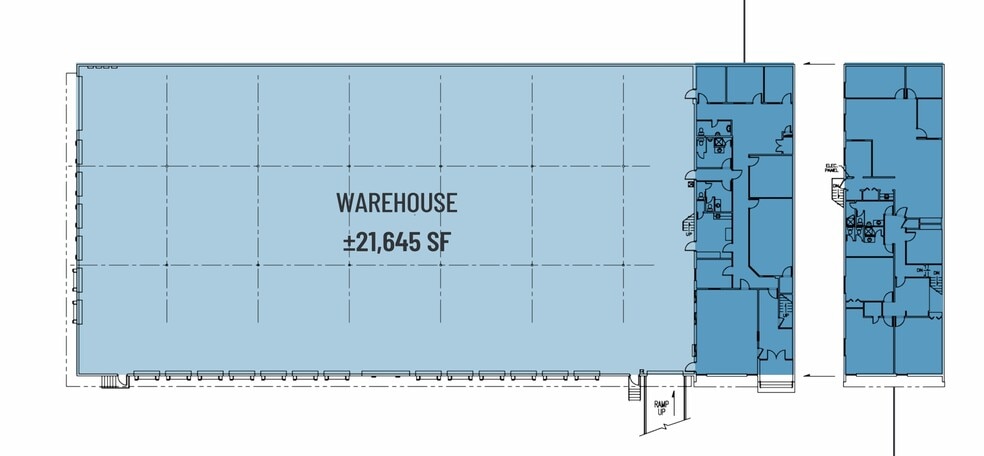 8201 NW 56th St, Miami, FL for lease - Floor Plan - Image 3 of 3