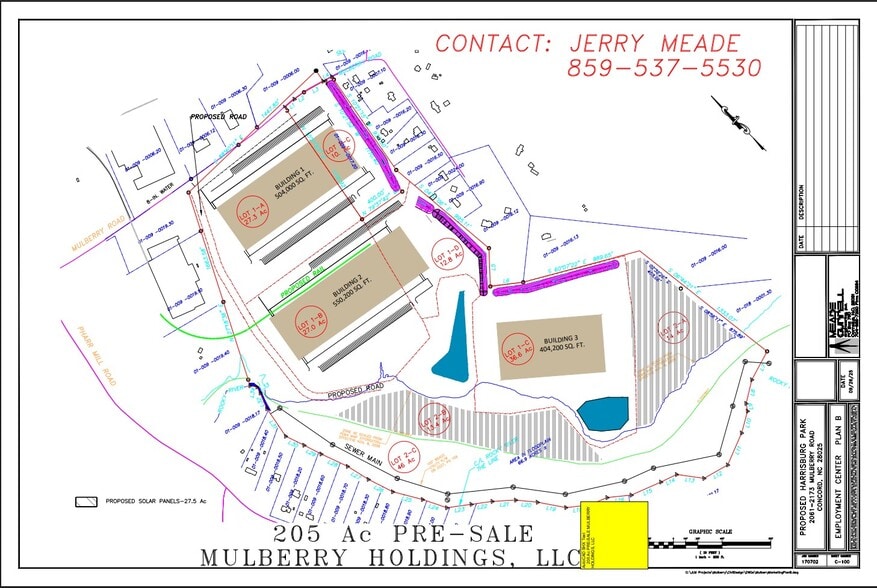 2061-2173 Mulberry Rd, Concord, NC for sale - Building Photo - Image 1 of 12
