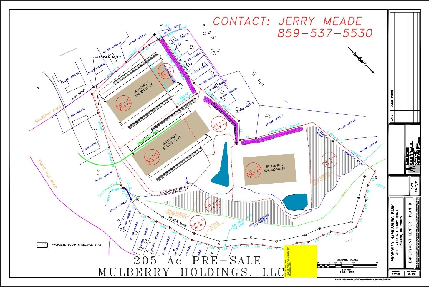 2061-2173 Mulberry Rd, Concord, NC for sale Building Photo- Image 1 of 13