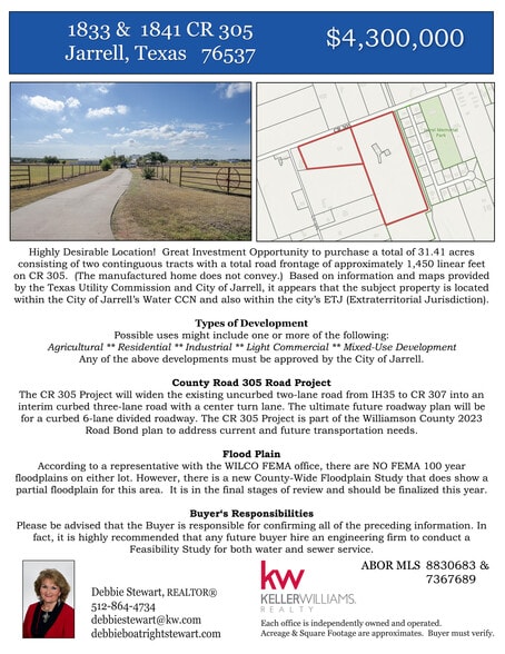 1833 County Road 305, Jarrell, TX à vendre - Autre - Image 2 de 41