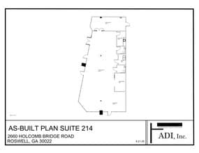 2660 Holcomb Bridge Rd, Roswell, GA for lease Site Plan- Image 1 of 1