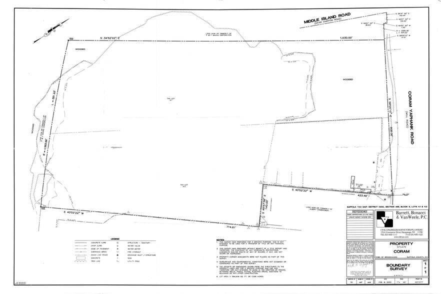 482 Mill Rd, Coram, NY à vendre - Plan de site - Image 1 de 1