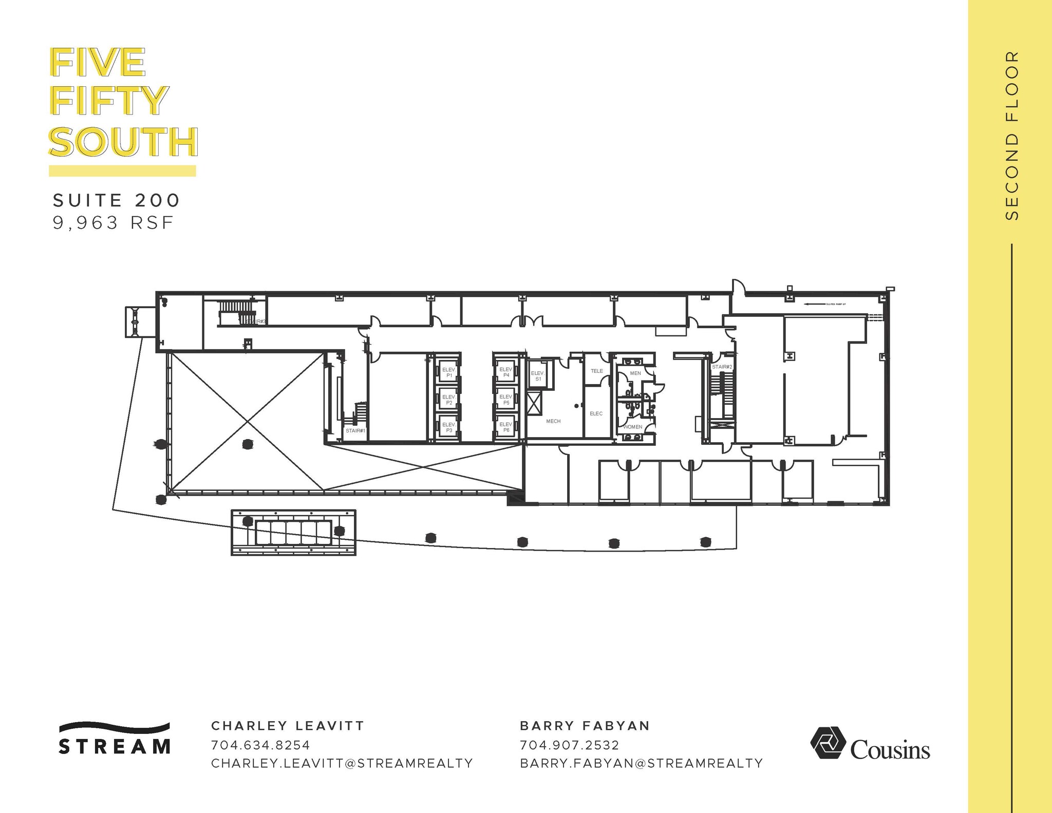 550 S Caldwell St, Charlotte, NC à louer Plan d  tage- Image 1 de 1