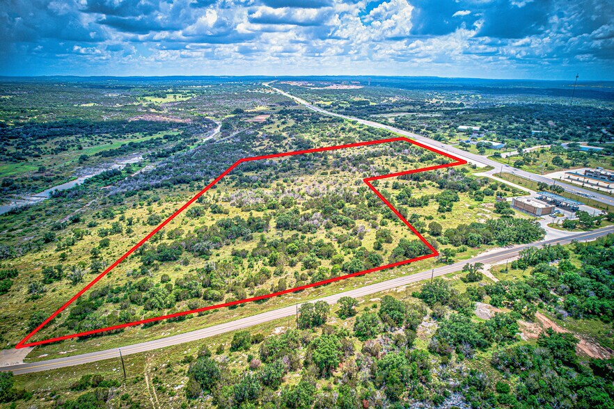 FM 2147 E & US Hwy 281, Marble Falls, TX à vendre - Aérien - Image 2 de 10