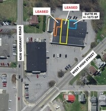 1104 W High St, Ebensburg, PA - AERIAL map view